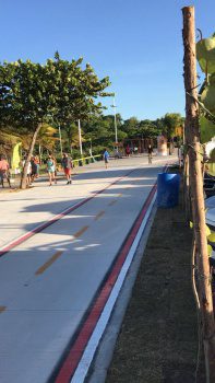 Vitória conclui obra de reabilitação da malha cicloviária da Praia de Camburi