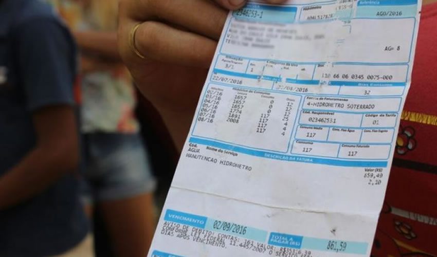 Projeto de Lei proíbe corte de água e Luz na Pandemia