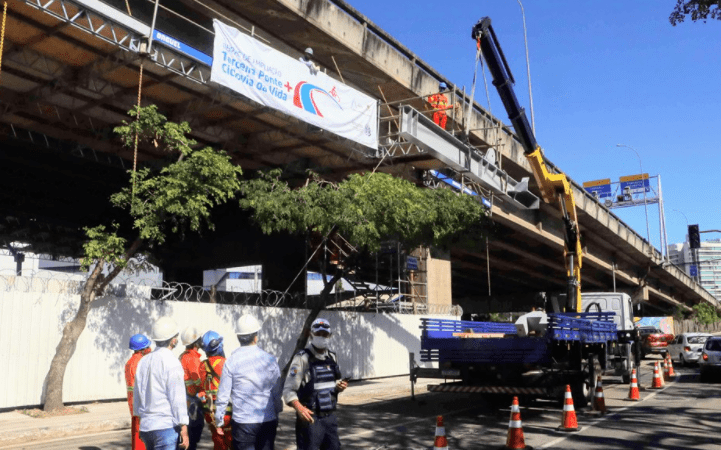 Intervenções para ampliação e construção da Ciclovia da Vida da na Terceira Ponte iniciam nesta quinta-feira (15)