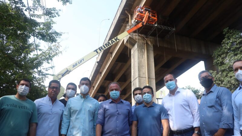 Obras da Terceira Ponte são iniciadas no trecho de Vila Velha