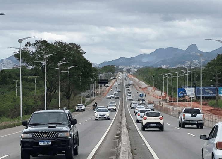 Governo do ES alerta sobre desvio no sentido Serra x Vitória na antiga Reta do Aeroporto