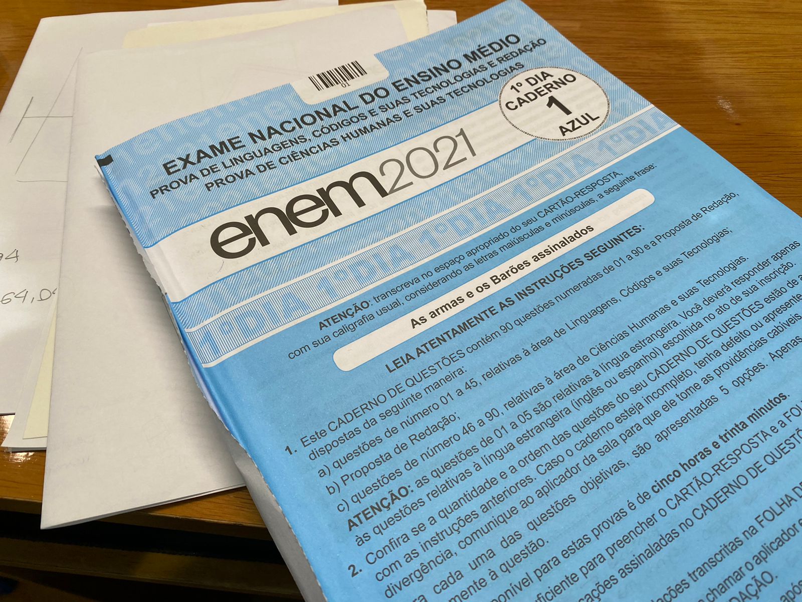 Veja o gabarito extraoficial do segundo dia de provas do Enem 2021