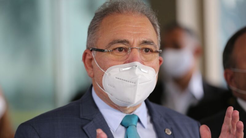 Visita ao ES: Queiroga diz que 350 milhões de doses de vacinas estão garantidas para 2022