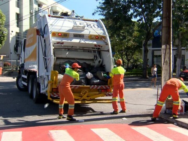 Trabalhadores da limpeza urbana paralisam atividades no Espírito Santo