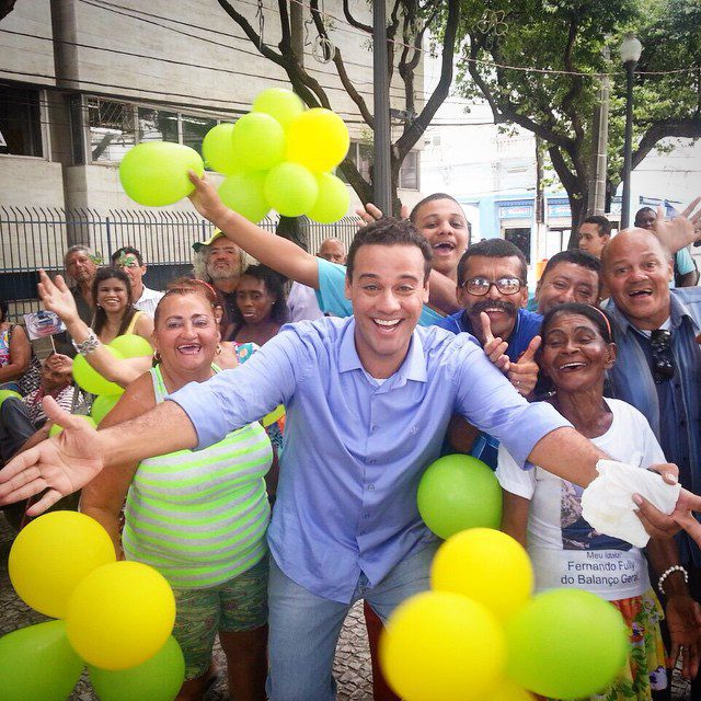 O apresentador Douglas Camargo anuncia a pré-candidatura ao cargo de Deputado Estadual