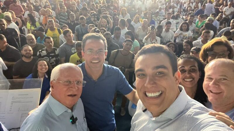 Patriota confirma apoio a Erick Musso, durante convenção