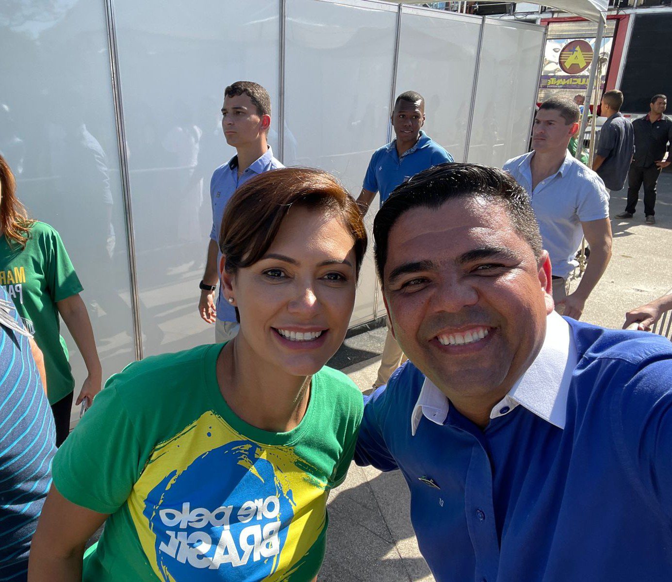 Marcha para Jesus: Devanir Ferreira participa de evento com a presença de Jair Bolsonaro