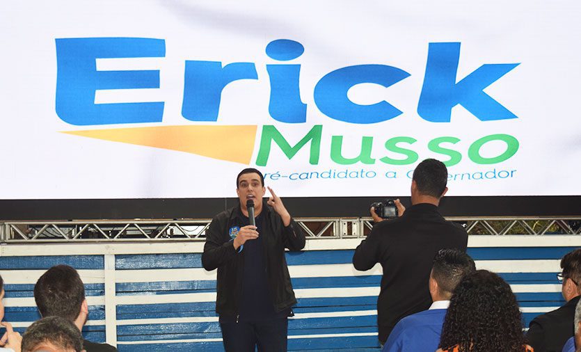 Erick Musso conquista apoio do Partido Social Cristão