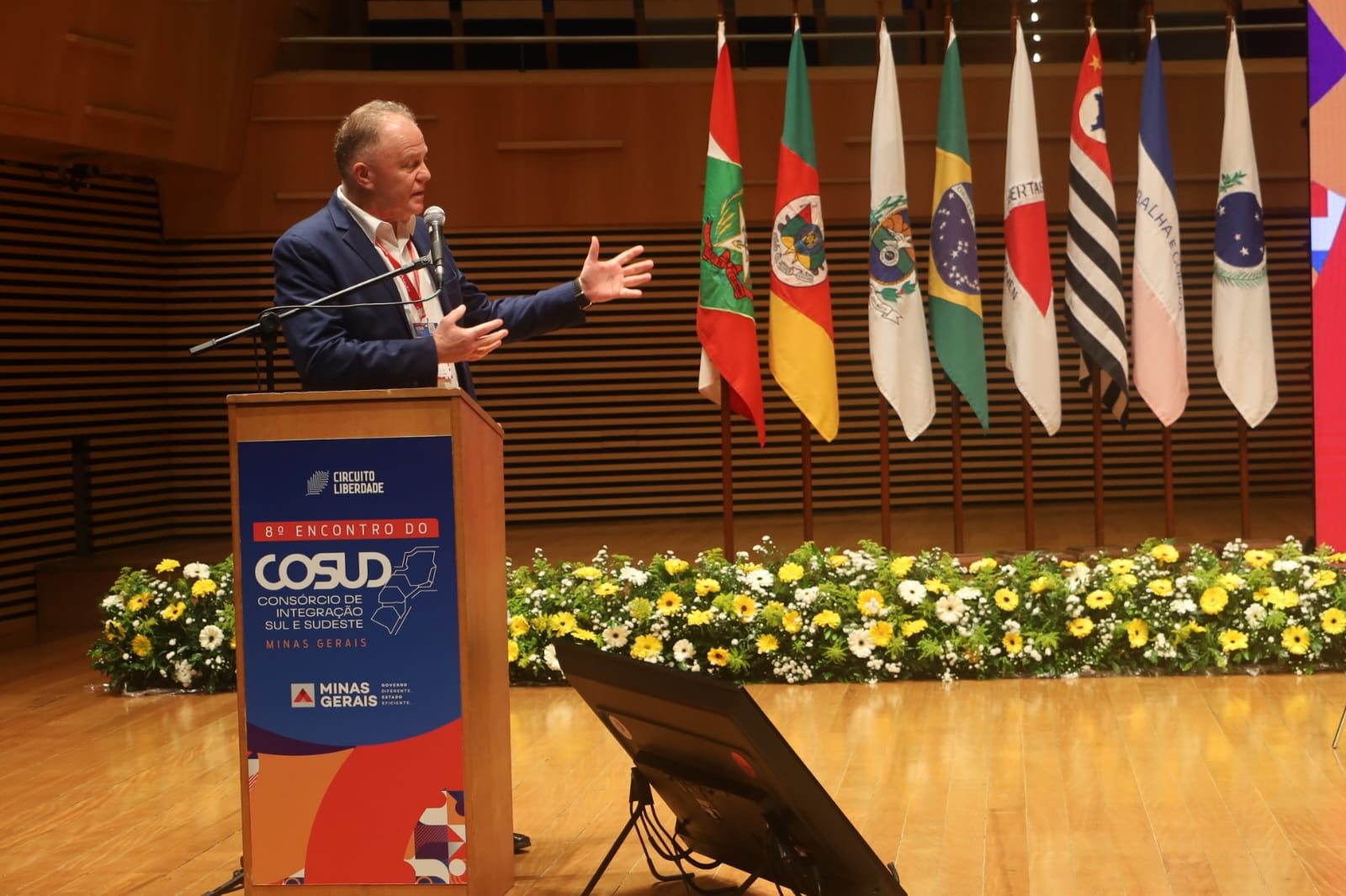 Governador do Espírito Santo participa da abertura da 8ª edição do Cosud