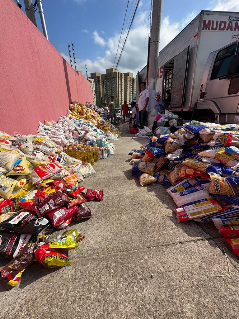 Maior encontro de rap e trap do ES supera expectativas e arrecada mais de 22 toneladas de alimentos