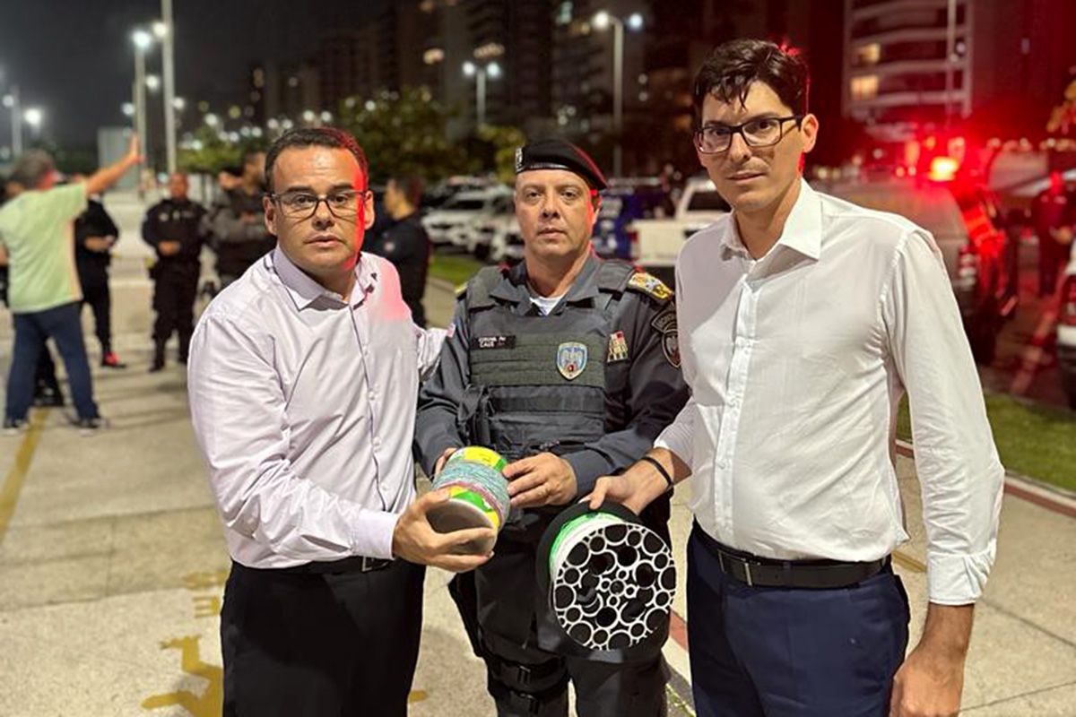 Deputados realizaram ação conjunta para combater uso de cerol em pipas e venda de drogas