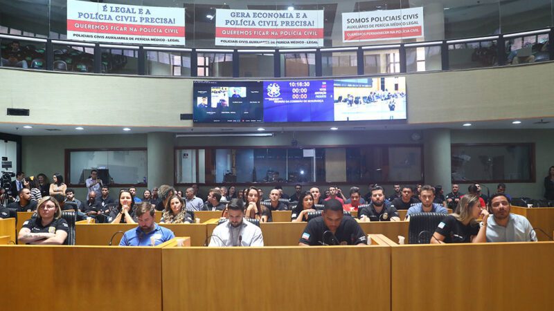 Apoio Institucional para Auxiliares de Perícia na Polícia Civil