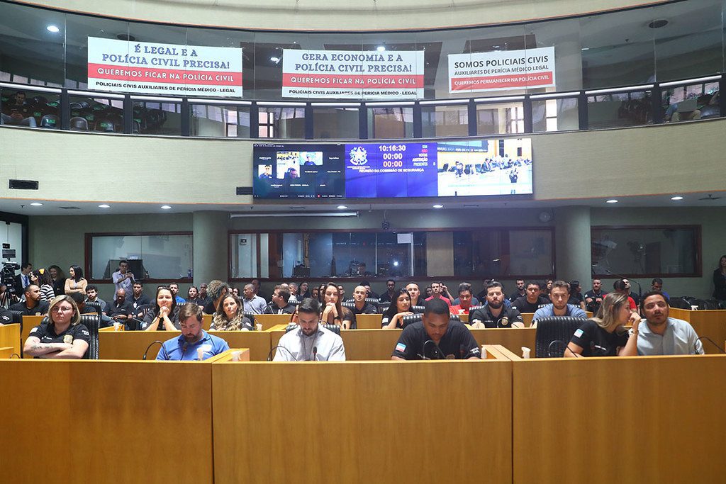 Apoio Institucional para Auxiliares de Perícia na Polícia Civil