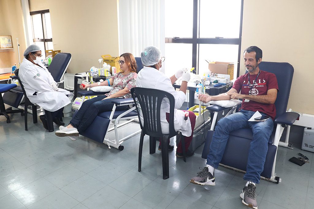 Servidores da Ales realizam doação de sangue