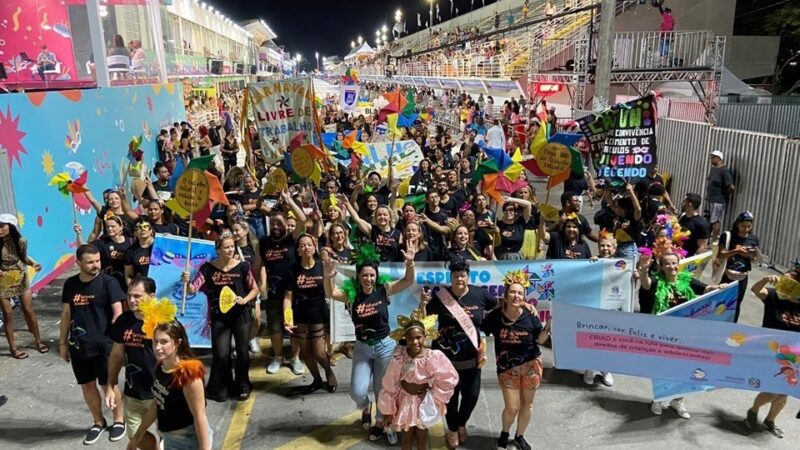 Setades promove ação pelo fim do trabalho infantil no Sambão do Povo