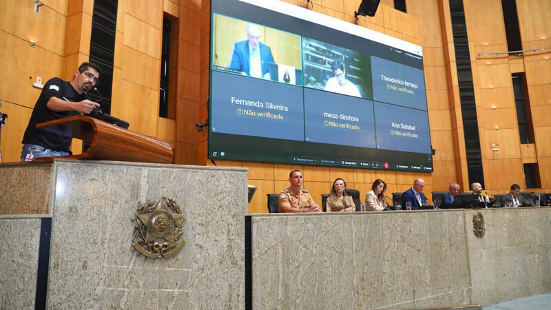 Segurança colhe demandas de categorias e concursados