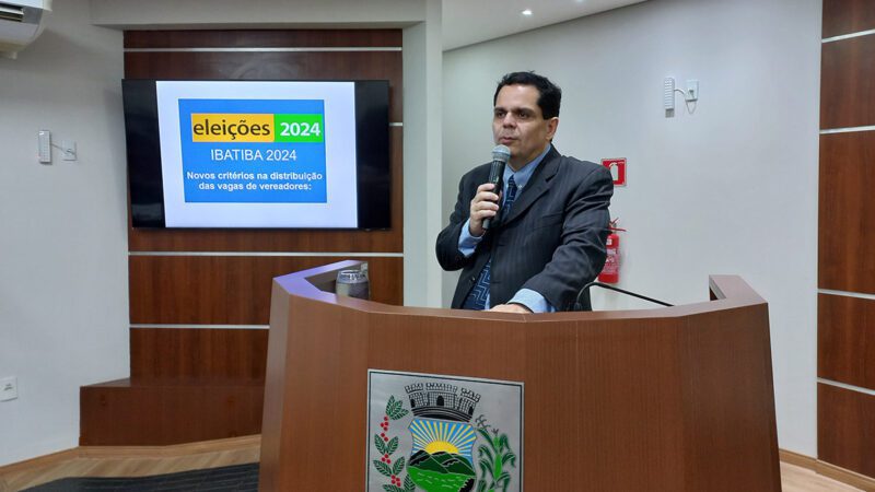 Ales sedia palestra sobre regras eleitorais nesta 5ª