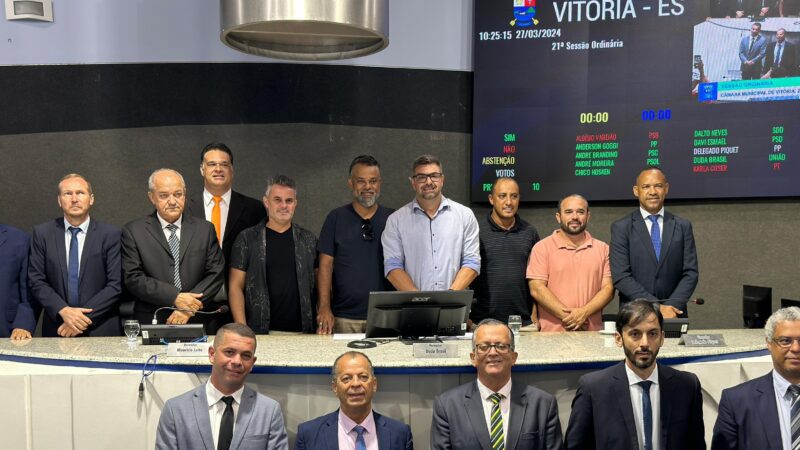 Vereadores de Itabirito-MG visitam a Câmara de Vitória
