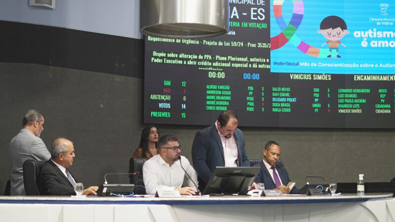 Doação de R$ 3 milhões para cidades afetadas pela chuva é aprovada pela Câmara de Vitória