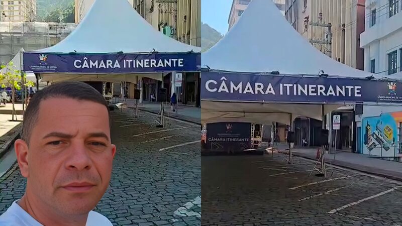 Câmara Itinerante será realizada nesta quinta-feira (5) na Praça Costa Pereira, no Centro de Vitória