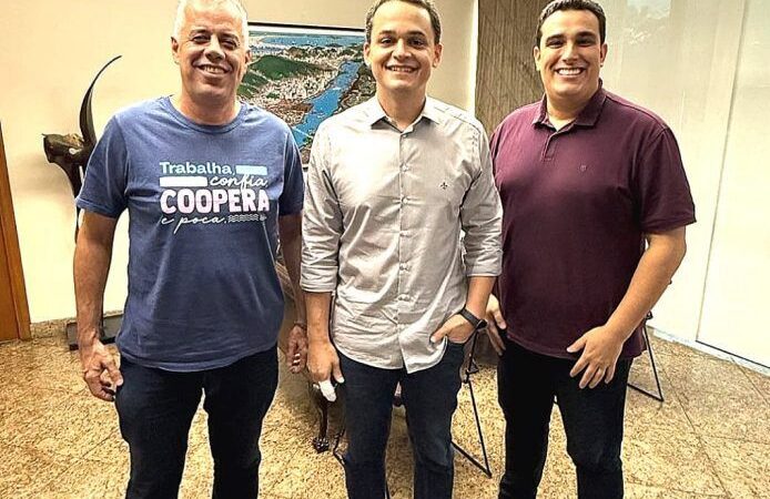 Prefeito de Vitória, presidente estadual do Republicanos e deputado federal Evair de Melo cumprem agenda no norte e noroeste do estado