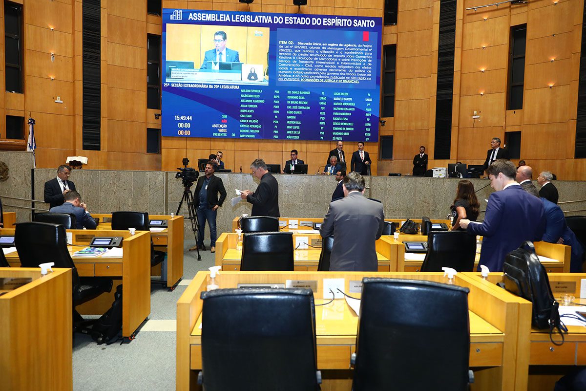 Ales aprova projetos sobre crédito do ICMS, agricultura familiar e concurso público