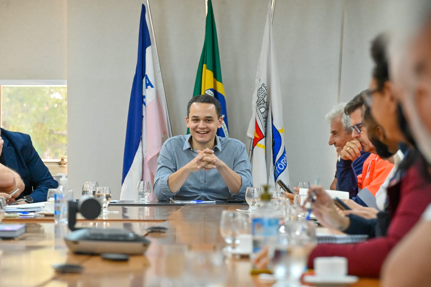 Diálogo aberto e planejamento conjunto pautam reunião de Pazolini com lideranças do Centro de Vitória