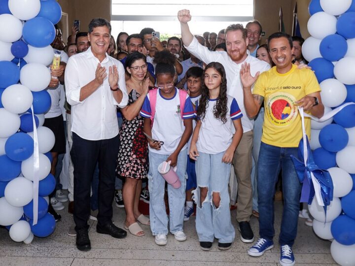 Governo entrega escola moderna em Linhares e reforça educação em tempo integral