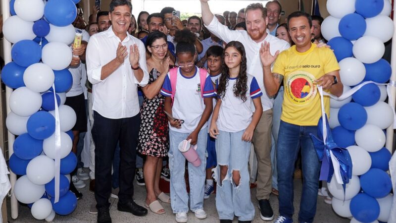 Governo entrega escola moderna em Linhares e reforça educação em tempo integral