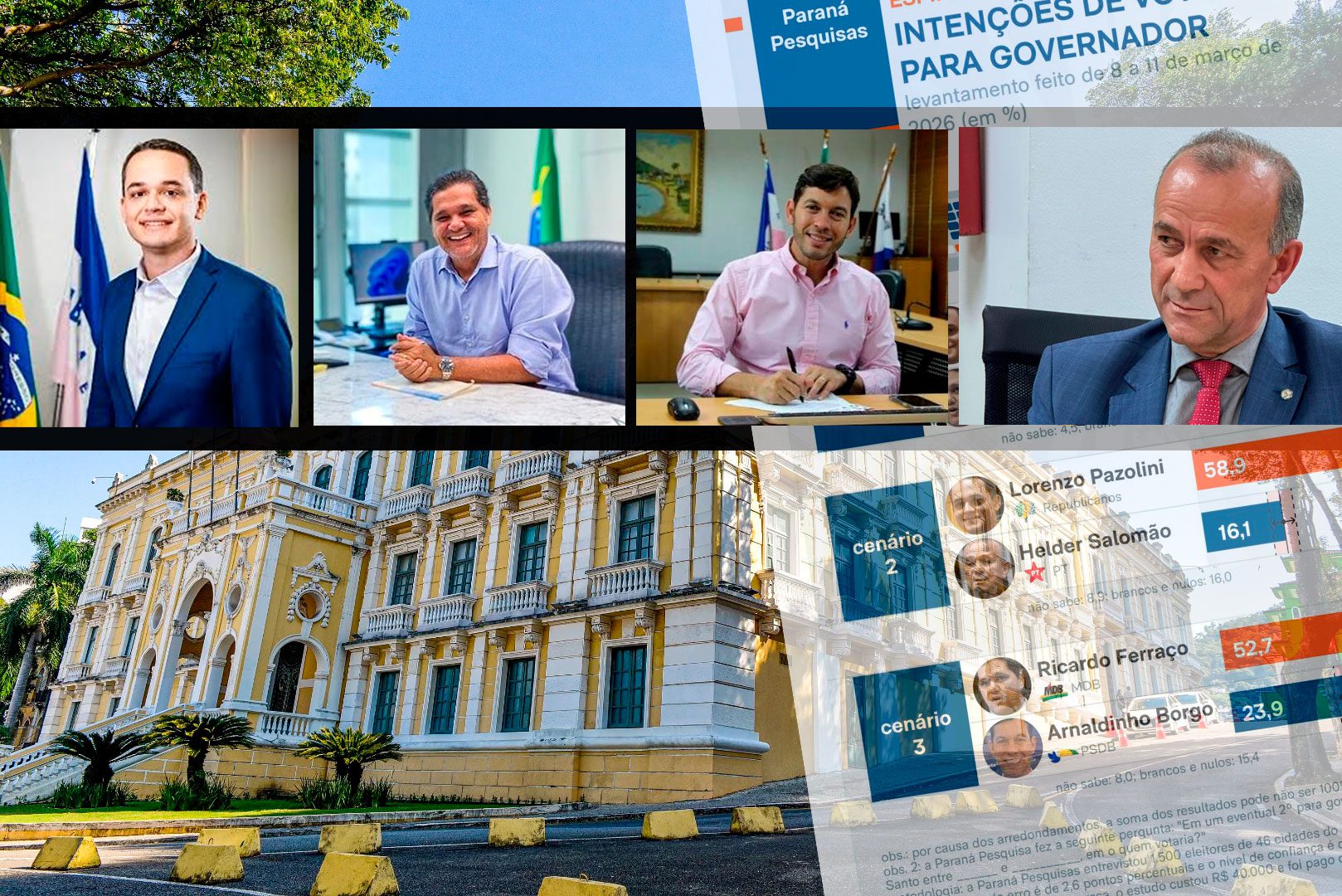 Pesquisa confirma liderança de Pazolini em todos os cenários