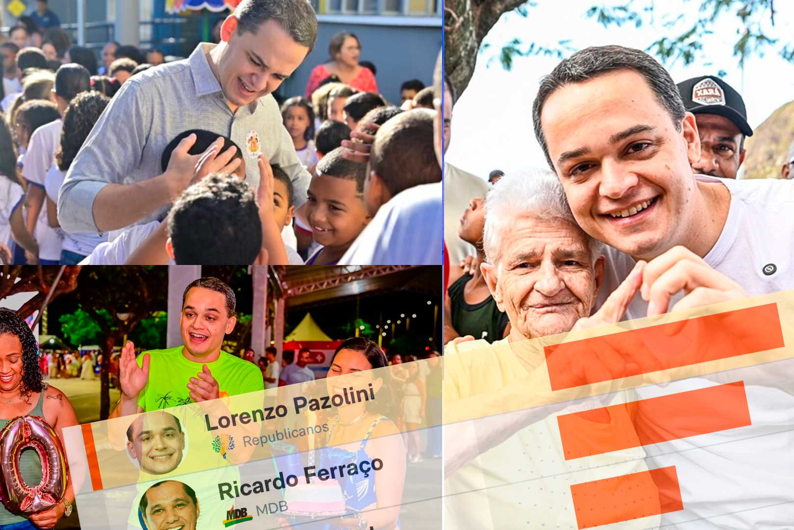 Sequência de pesquisas consolida Pazolini na liderança para o governo do estado do ES