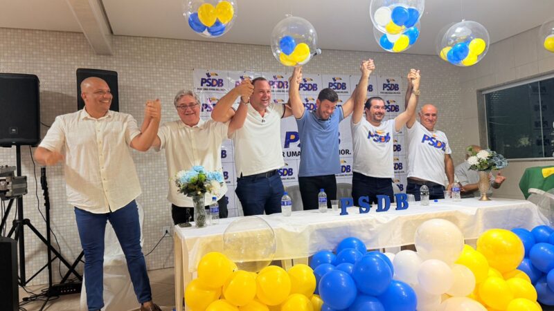 PSDB e Luiz Paulo celebram ato de filiação em Viana e projetam expansão estadual