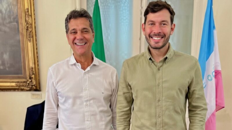 Ferraço e Arnaldinho Borgo retomam diálogo em reunião no Palácio Anchieta