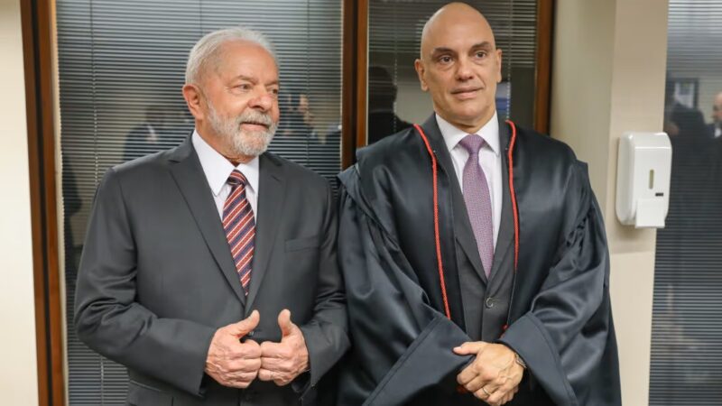 Lula aconselha Moraes a se declarar impedido em casos ligados à esposa