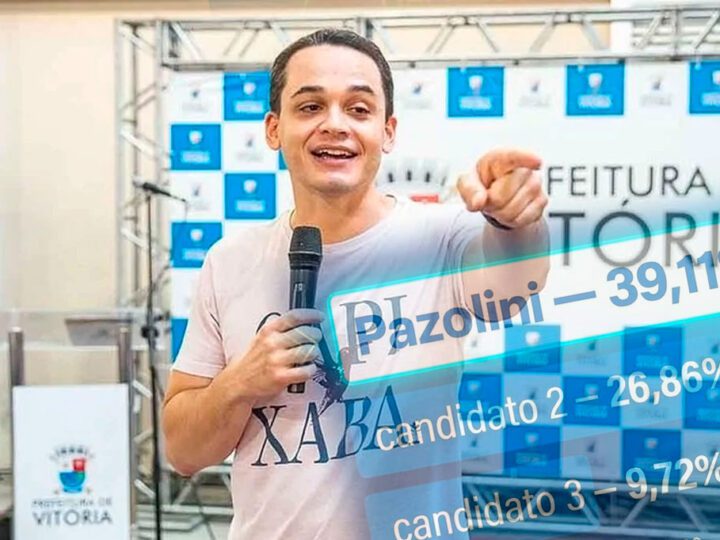 Nova pesquisa confirma liderança de Lorenzo Pazolini na disputa ao Governo do ES