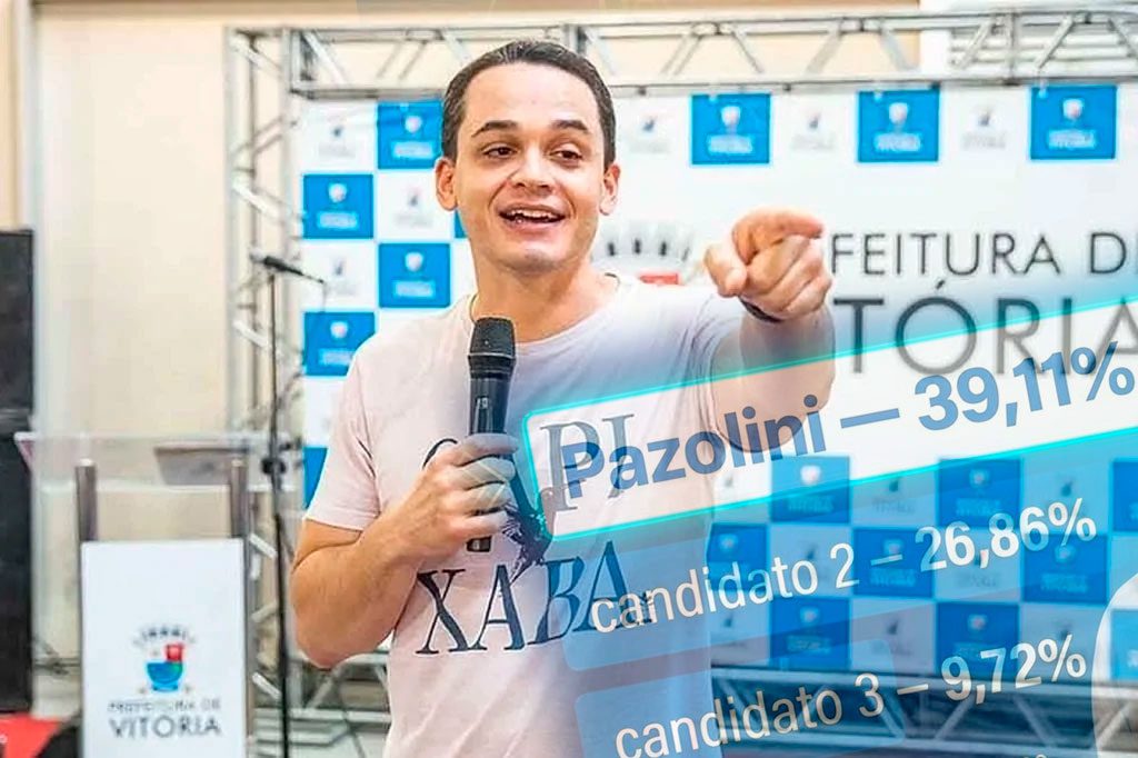 Nova pesquisa confirma liderança de Lorenzo Pazolini na disputa ao Governo do ES