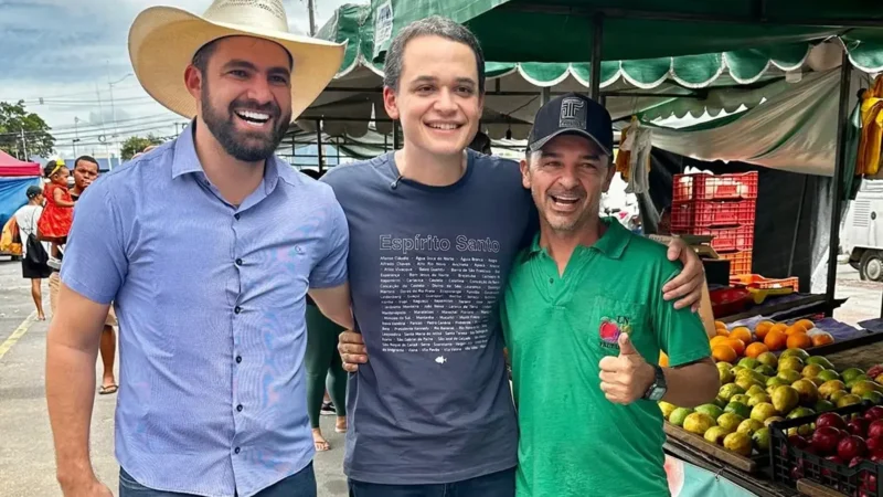 Depois de renunciar para ser candidato, Pazolini inicia sua caminhada