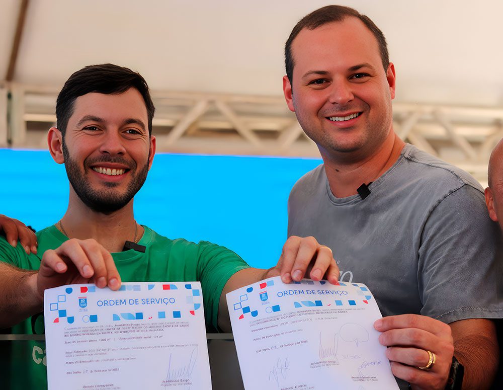 Victor e Arnaldinho aceleram transformação histórica em Vila Velha com mais de R$ 1 bilhão em investimentos