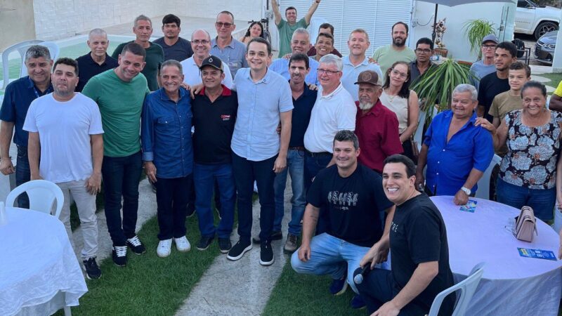 Pazolini percorre cidades do noroeste do ES, conversa com populares e amplia apoios políticos