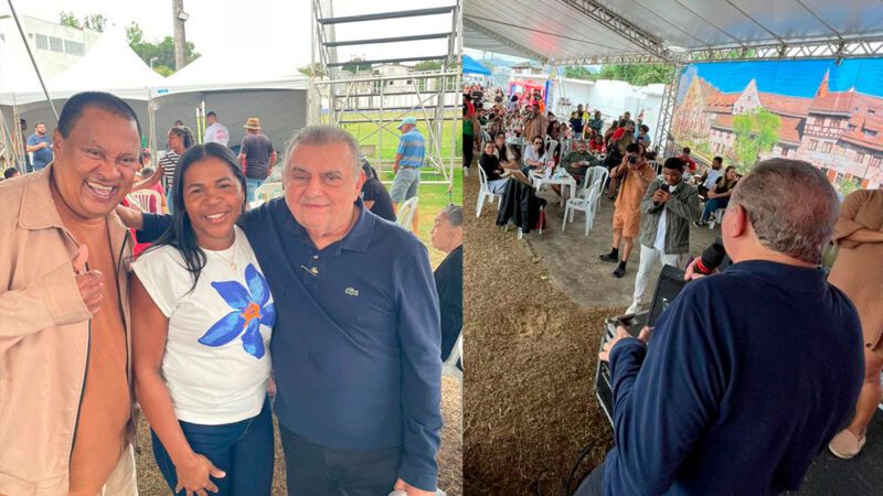 Sérgio Borges participa da Festa do Gari em Olaria e destaca valorização do ser humano