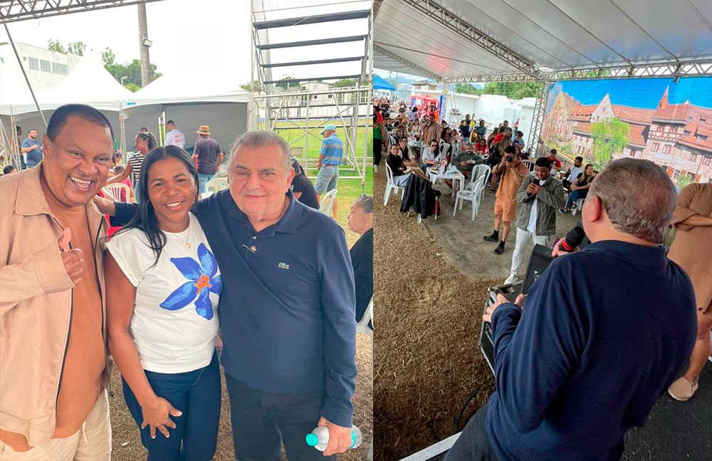 Sérgio Borges participa da Festa do Gari em Olaria e destaca valorização do ser humano
