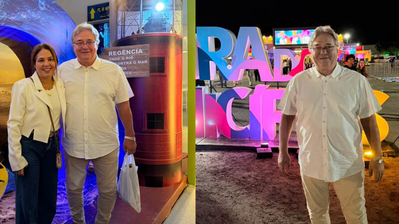 Luiz Paulo Vellozo Lucas percorre a Feira dos Municípios e reforça conexão construída ao longo de décadas com os capixabas