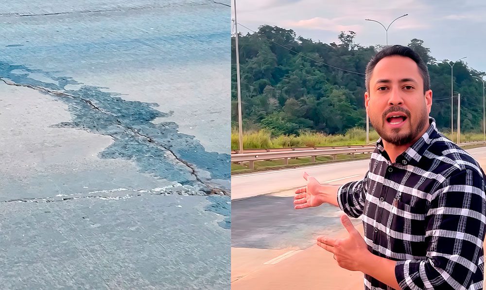 Presidente estadual do novo partido Missão no ES, Breno Barcelos cobra solução para problemas no Contorno do Mestre Álvaro