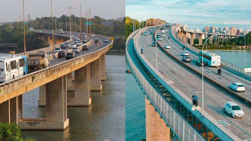 Governador anuncia ampliação da Segunda Ponte, nova alça na Terceira Ponte e nova travessia no Rio Jucu