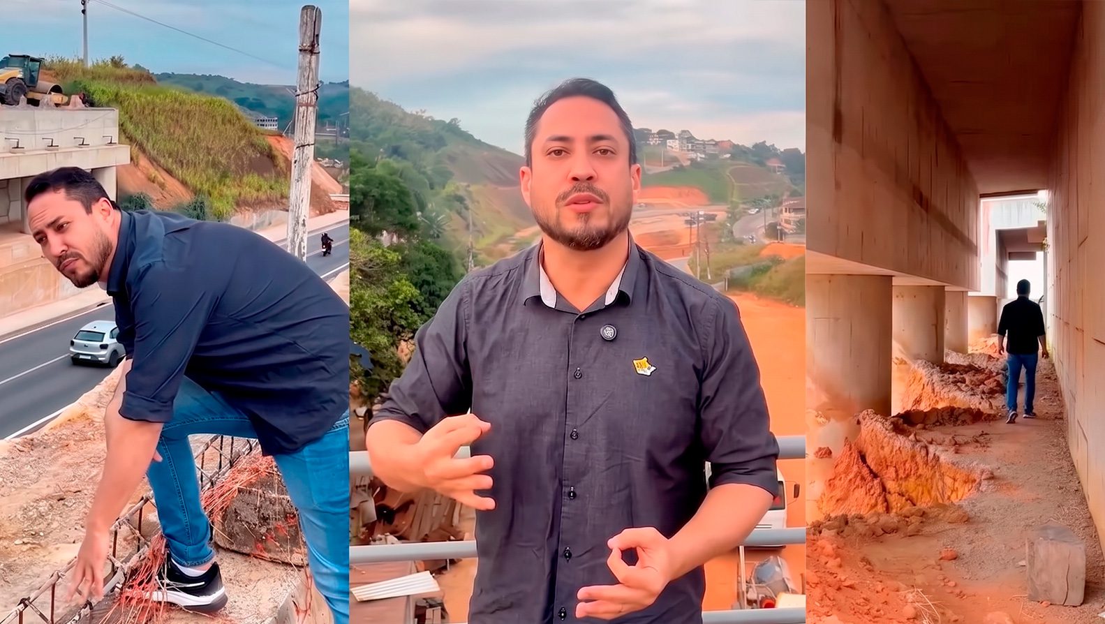 Pré-candidato ao Governo do ES pelo Missão 14, Breno Barcelos critica demora na BR-447 e aponta desperdício de dinheiro público