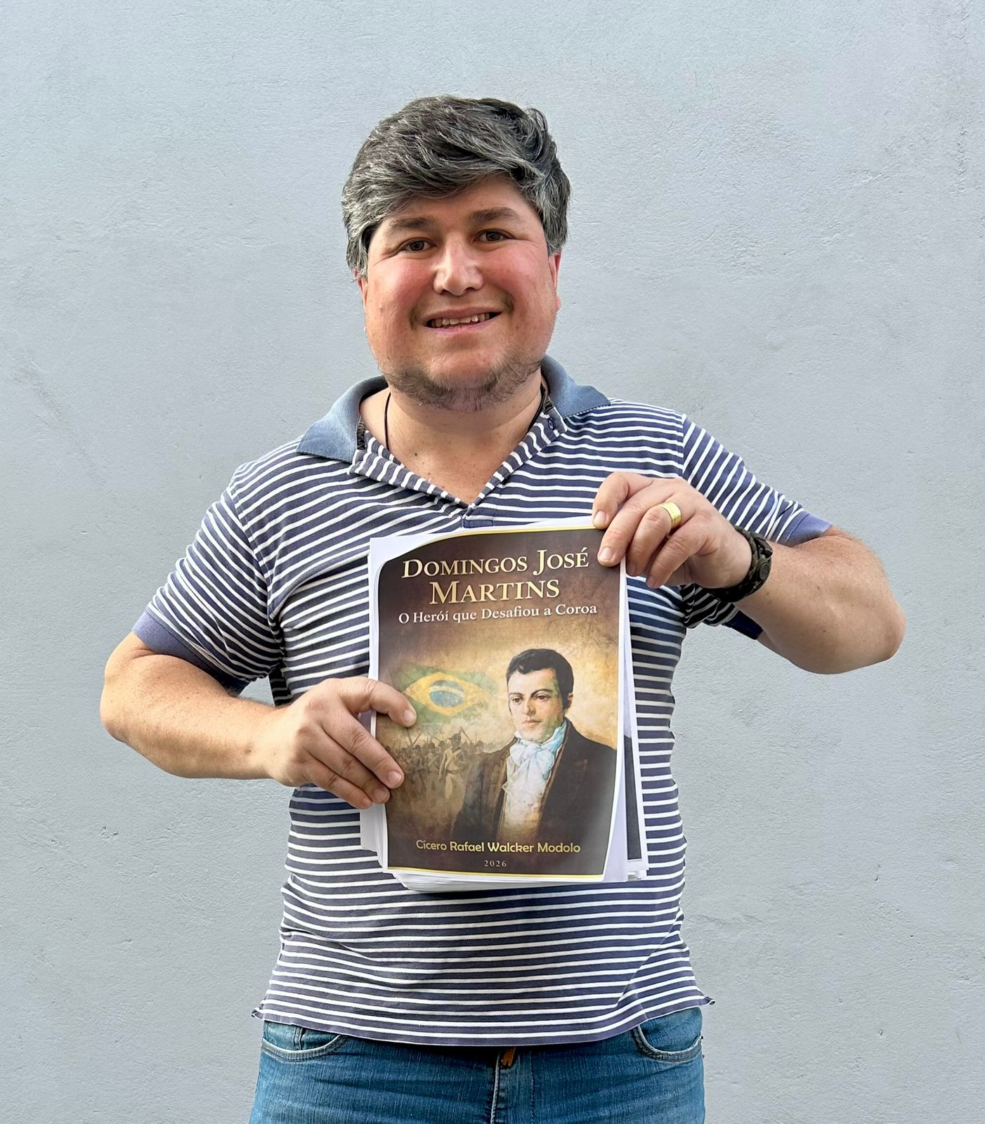 Livro resgata trajetória de Domingos José Martins e recoloca herói capixaba no centro da história do Brasil