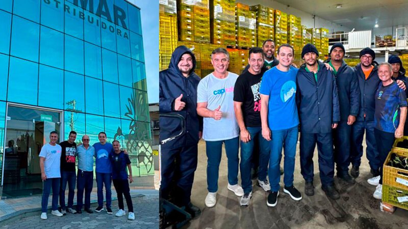 Lorenzo Pazolini visita empresa Pomar, em Viana e destaca importância da iniciativas que geram empregos no Espírito Santo