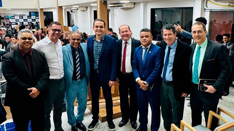 Pazolini participa do Culto de Posse da Diretoria da União de Mocidade das Assembleias de Deus no Espírito Santo – UMADES