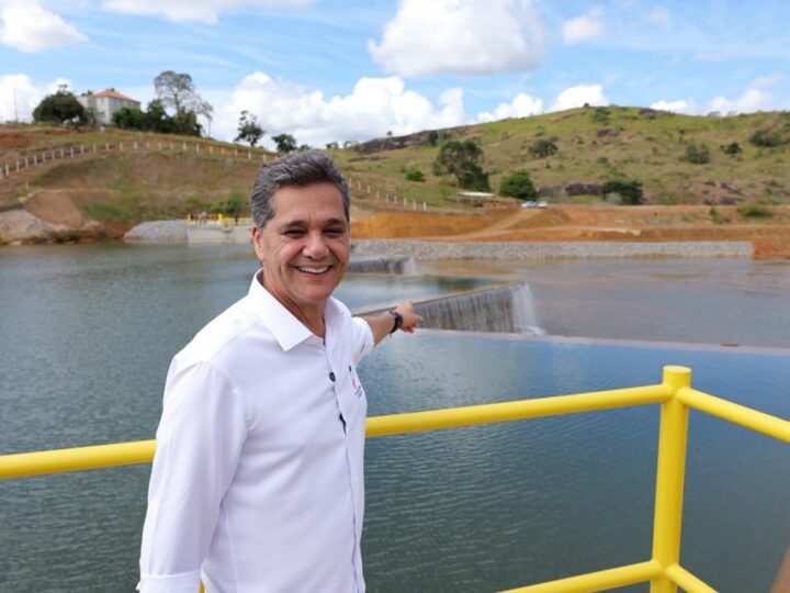 Ricardo Ferraço inaugura barragem de R$ 40 milhões e reforça segurança hídrica em Aracruz