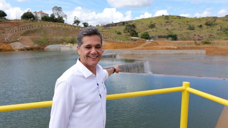 Ricardo Ferraço inaugura barragem de R$ 40 milhões e reforça segurança hídrica em Aracruz